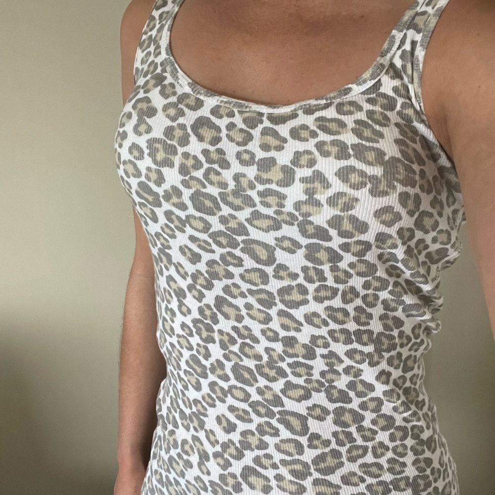 Faded Glory Cheetah Tank Top